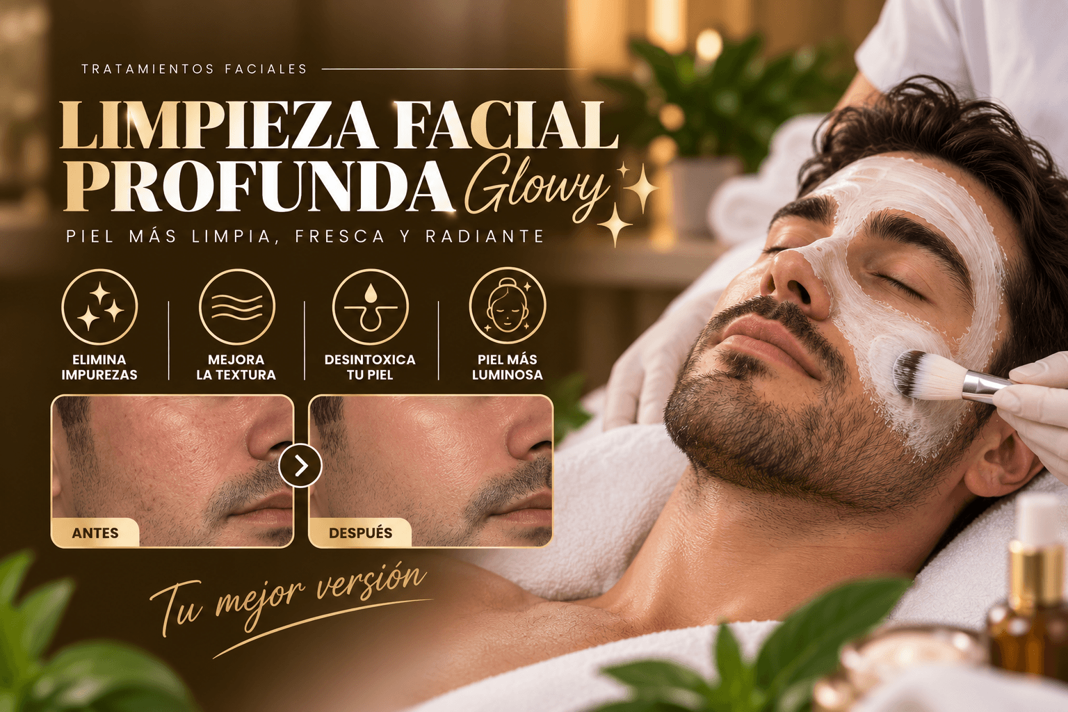 Limpieza Facial Profunda Glowy ✨